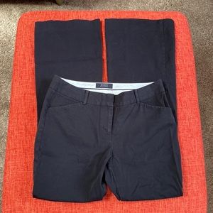 Y2K Body By Victorias Secret Black Chinos Wide Leg Flare Trouser Pants